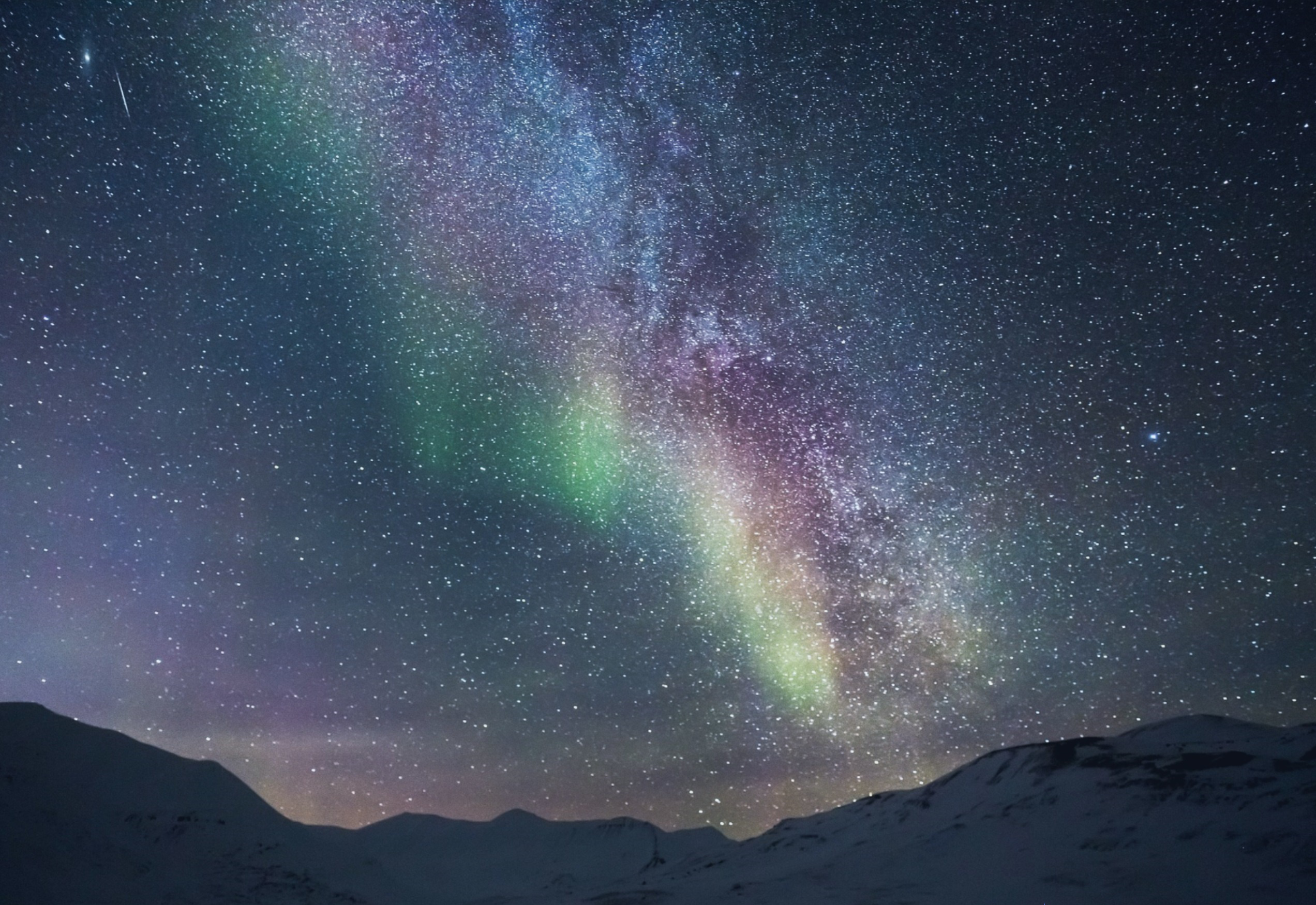 Stjerneskudd – foto Ole Henrik Kongsvik